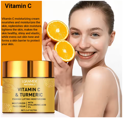 Crema facial de vitamina C y Retinol