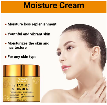 Crema facial de vitamina C y Retinol