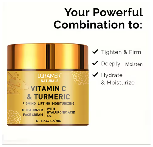 Crema facial de vitamina C y Retinol