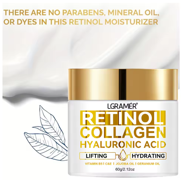 Crema facial antienvejecimiento de Retinol