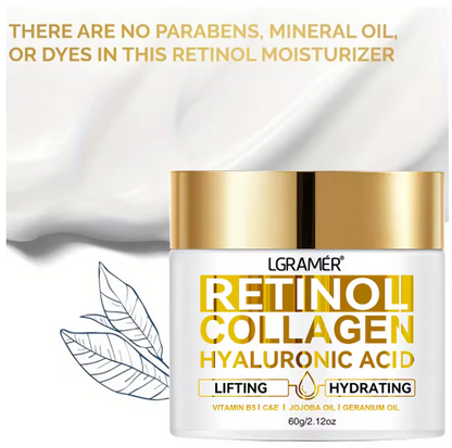 Crema facial antienvejecimiento de Retinol