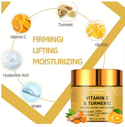 Crema facial de vitamina C y Retinol