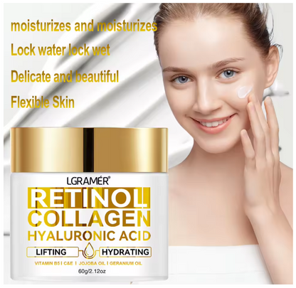 Crema facial antienvejecimiento de Retinol