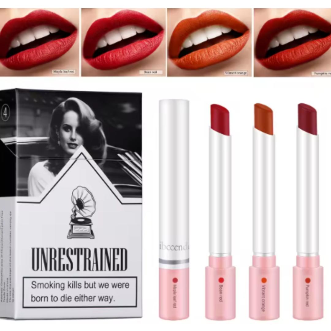 Cajita de 4 labiales (cálidos)